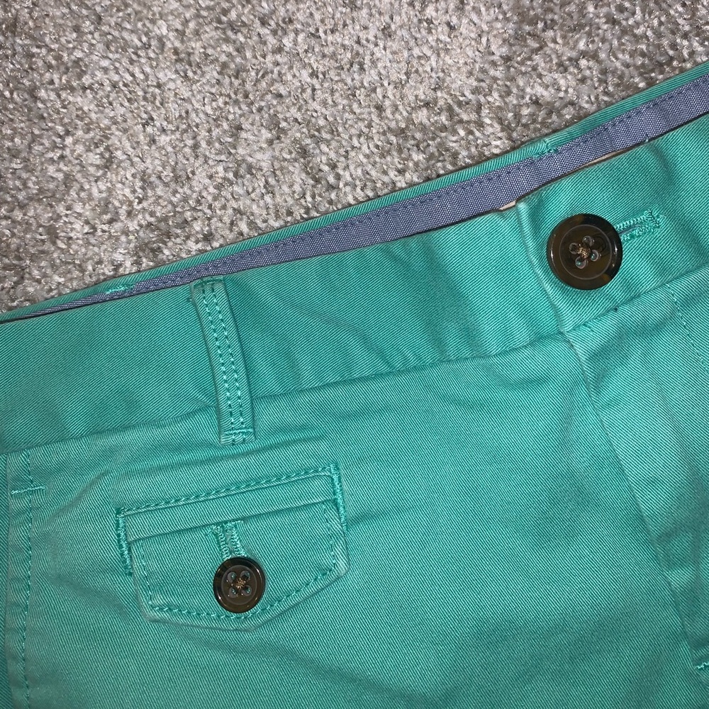 Banana Republic City Chino Green shorts size 0 - Picture 7 of 11